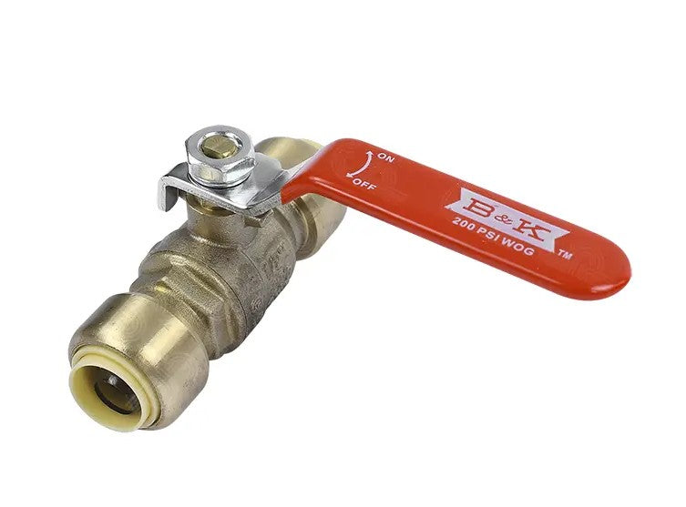 Válvula de esfera conexion rápida 1/2" B&K