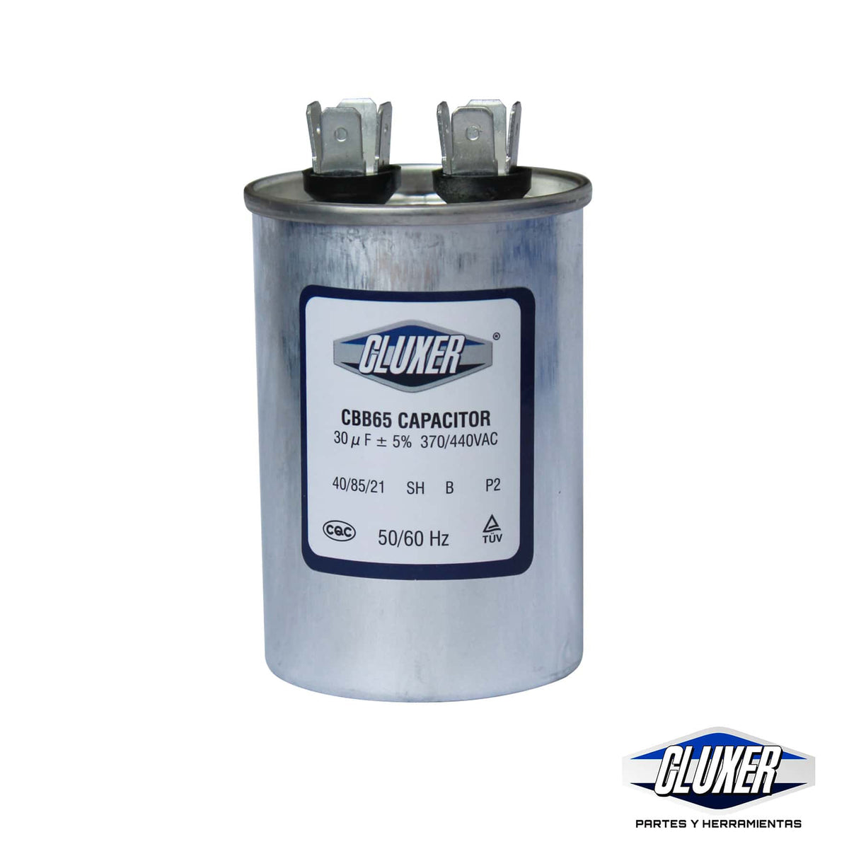 Capacitor 30 µf 370/440VAC Cluxer