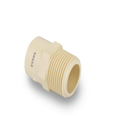 Conector cuerda externa 3/4 CPVC