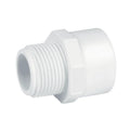 Conector cuerda externa PVC 1"