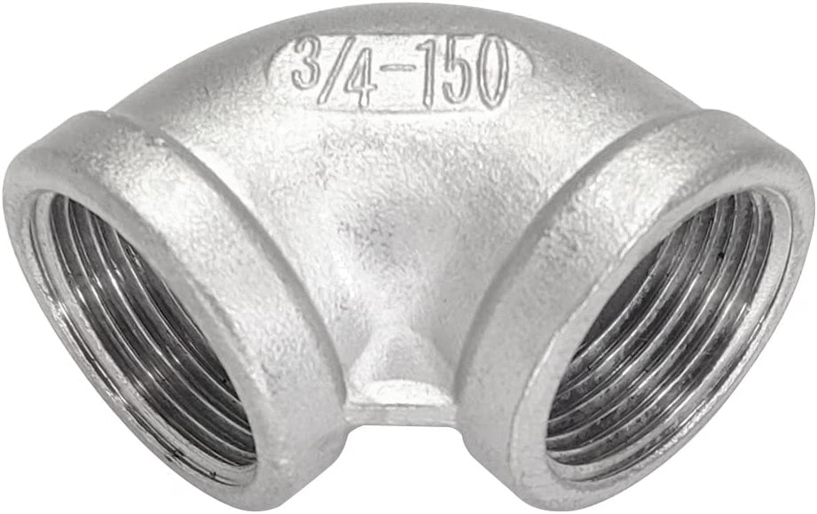 Codo 90° Acero inoxidable 304 3/4"