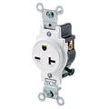 Contacto sencillo 20 amperes para calentador mural 120 V Leviton.