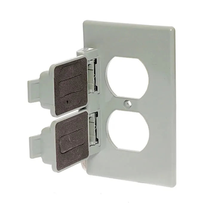 Placa doble para intemperie
